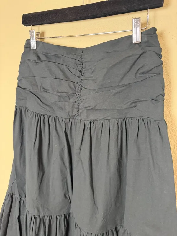 Rails Agatha Skirt Tiered Ruched Waistband Black Size XS - Image 6