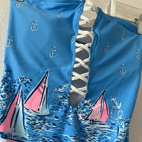 {Lilly Pulitzer} Brand New Novi Strapless One-Piece Swimsuit - Image 8