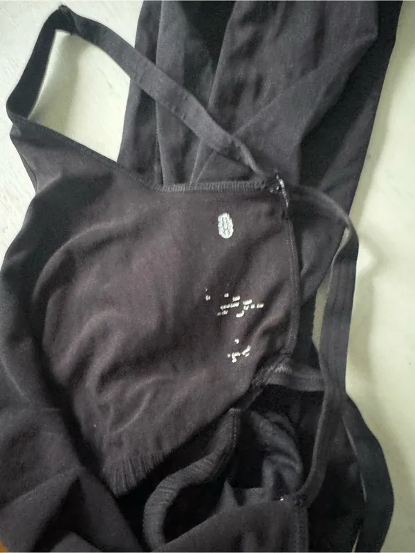Free People Movement Good Karma Onesie Washed Black - Image 12