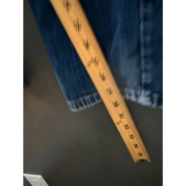Levis 529 Curvy Skinny Leg Jeans Womens 14 Med Wash Blue Denim‎ Stretch Mid Rise - Image 8