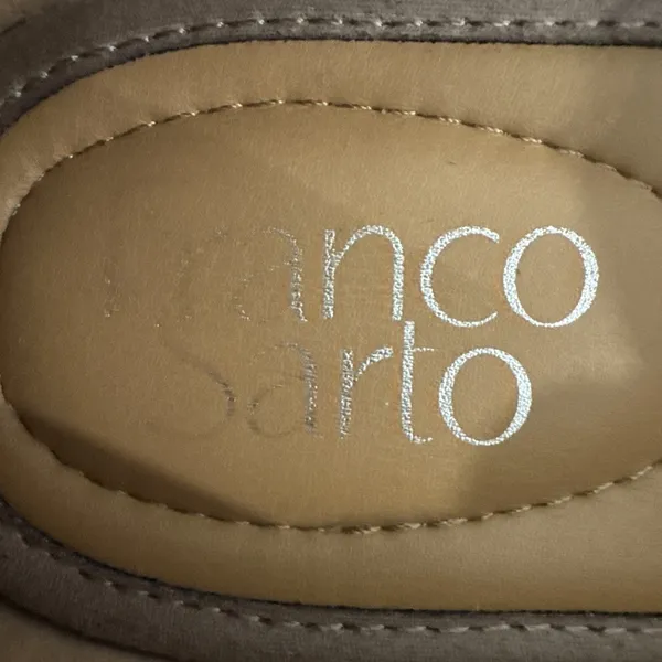 Franco Sarto Women’s Harlow Suede Loafers Beige Size 9M Preppy Office Comfort - Image 7