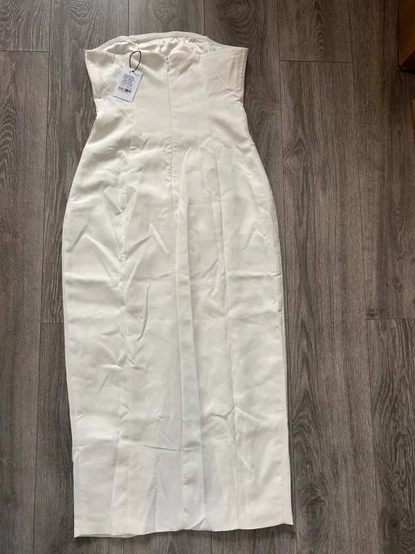 New Showpo Carson Midi Dress Strapless Double Breasted Fitted Dress MSRP $109 - Image 6