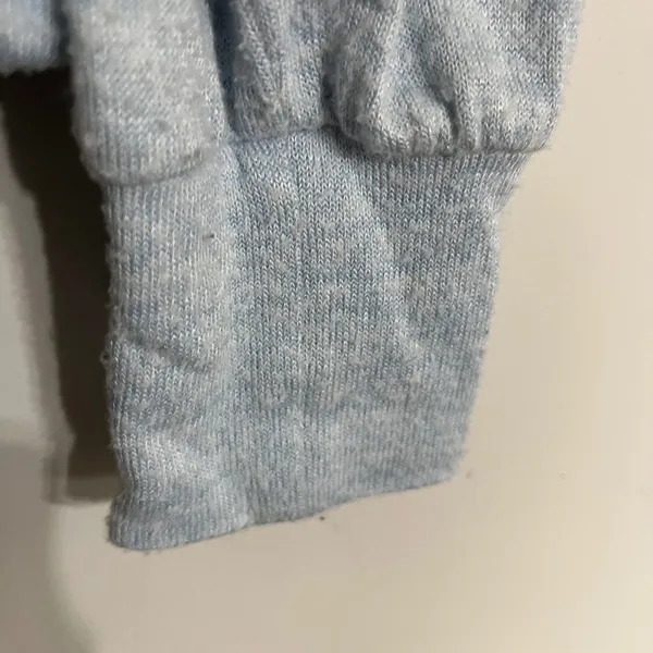 UGG Judith Lounge Top Light‎ Blue Heathered Drawstring Sweatshirt Womens S - Image 2