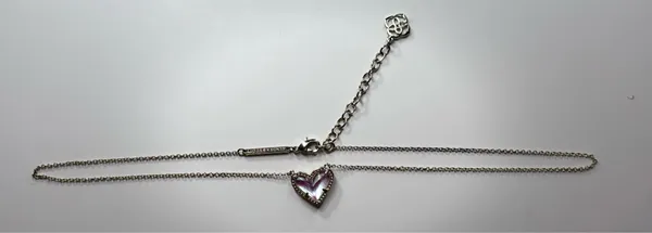 Kendra Scott Ari Heart Short Pendant Necklace, 15" - Image 4