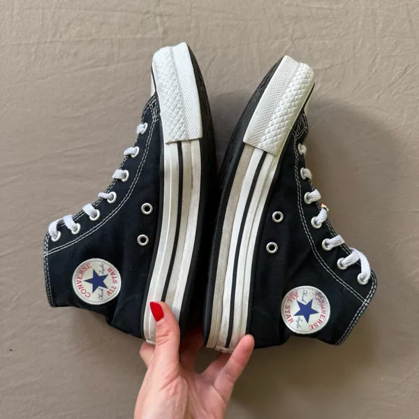 Converse Chuck Taylor All Star EVA Lift Platform High Top Sneakers - Image 6