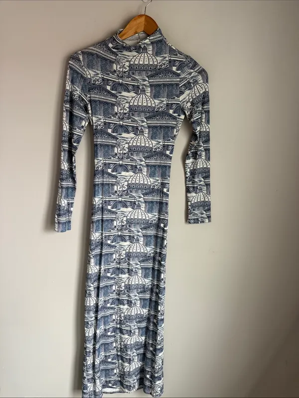 Reformation | Jameson Dress in Romanesque Small - Image 3