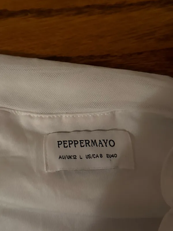 Peppermayo maxi dress white  - Image 3