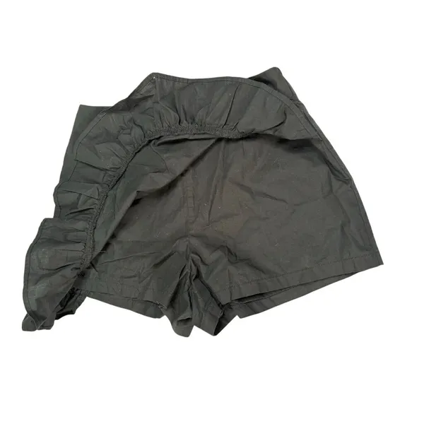 The Impeccable Pig Skort Sz M Black‎ Ruffle Preppy Tennis Prep Activewear - Image 2