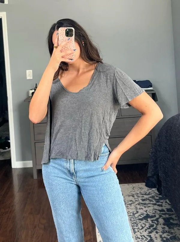 Project Social T Oversized Gray Short Sleeve Tee - Image 3