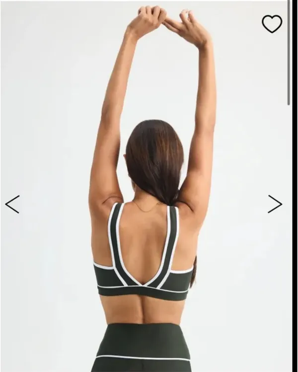 Ayda Sports Bra and Leggings Set Green - Image 3