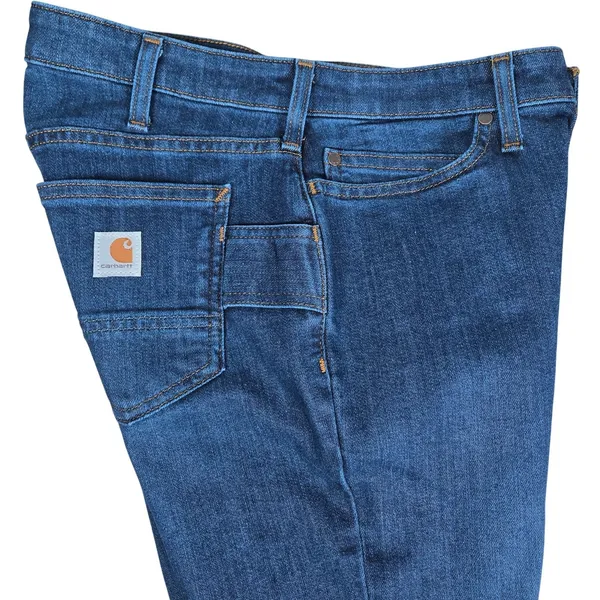 Carhartt BD5383W Relaxed Fit Womens Jeans Dark Wash Size 2‎ Regular - Image 3
