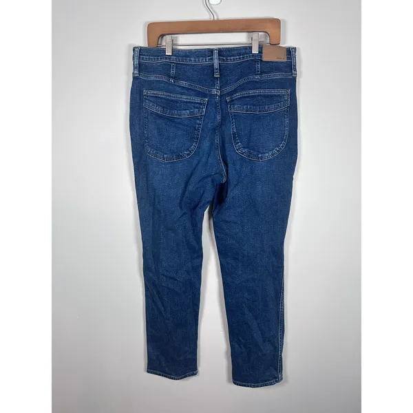 Madewell The Perfect Vintage Jean Women 31 Blue Classic Minimalist Tapered Denim - Image 4