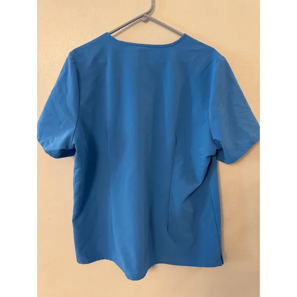 FIGS technical collection scrub top women's XXL royal blue - Image 3