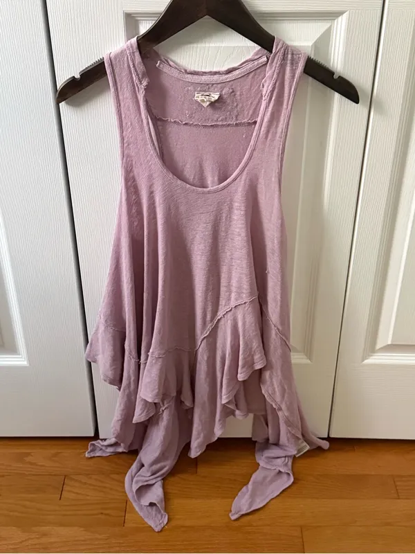 Free People Say You’re in Love Tunic in Lavender - Image 2