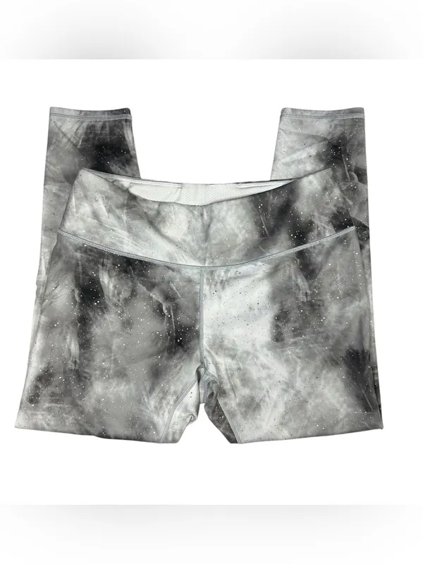 CALIA by Carrie Underwood Black & White Cloud Wash High-Waist Leggings - Image 4