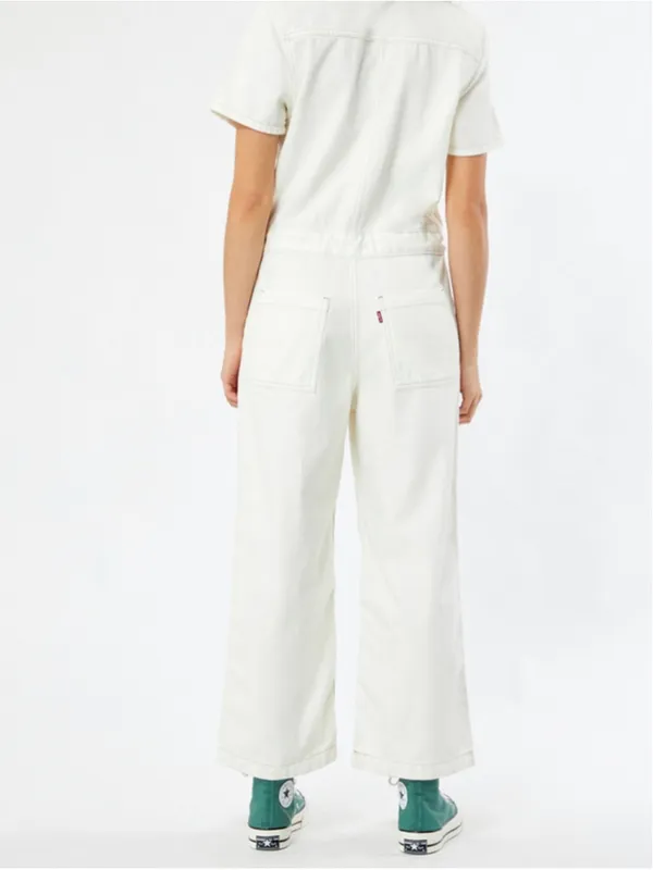 Levi's Heritage Short Sleeve Denim Jumpsuit Women’s Size M - Image 8
