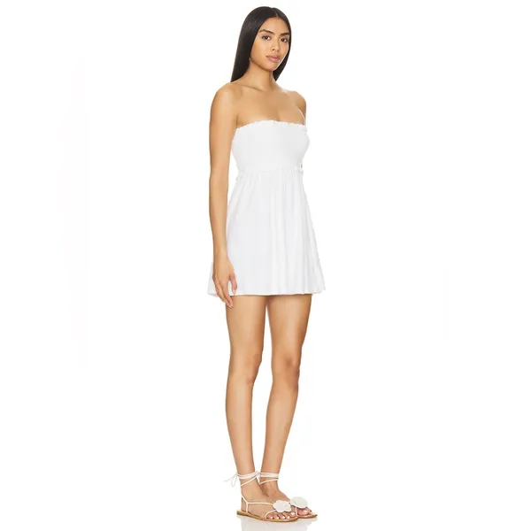 NWT- Lovers & Friends White Strapless NIKKI MINI‎ DRESS Size: XL - Image 2