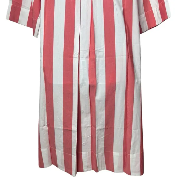 NWOT Lake x Atlantic Pacific Marnie Caftan Granita Stripe Night Shirt‎ Dress M - Image 8