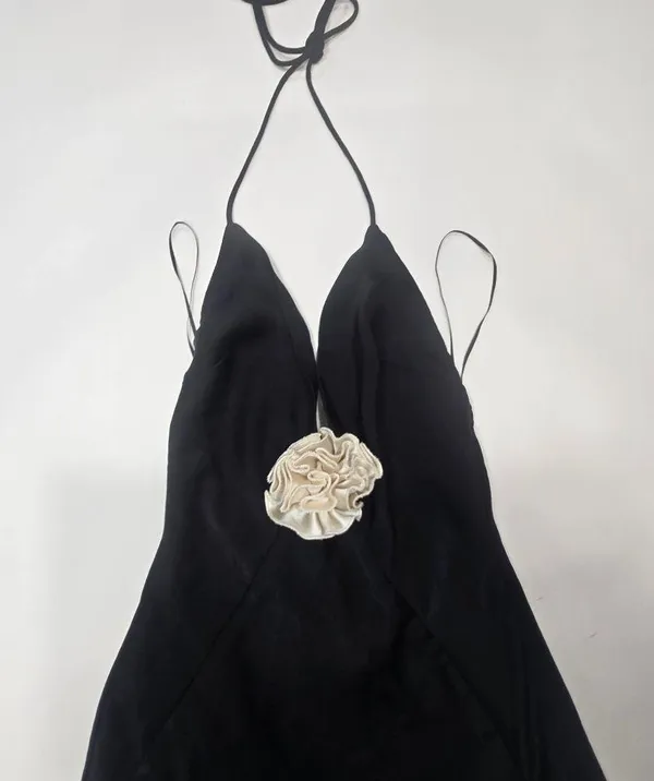 Bardot Aradia Maxi Dress in Black - Image 6