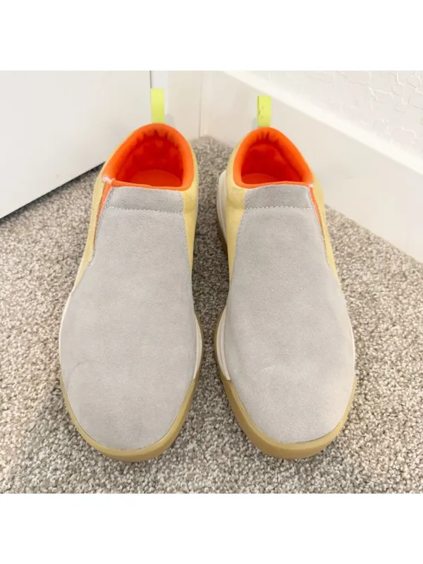 Sorel Ona RMX Moc Shoe Size 11 Gray Canvas Suede Waterproof Gorpcore Alternative - Image 8