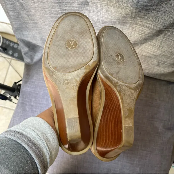 Cole Haan Suede Mules SZ 7.5B - Image 8