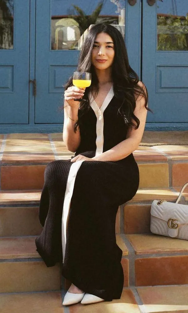 Sandro Knit Maxi Dress - Image 4