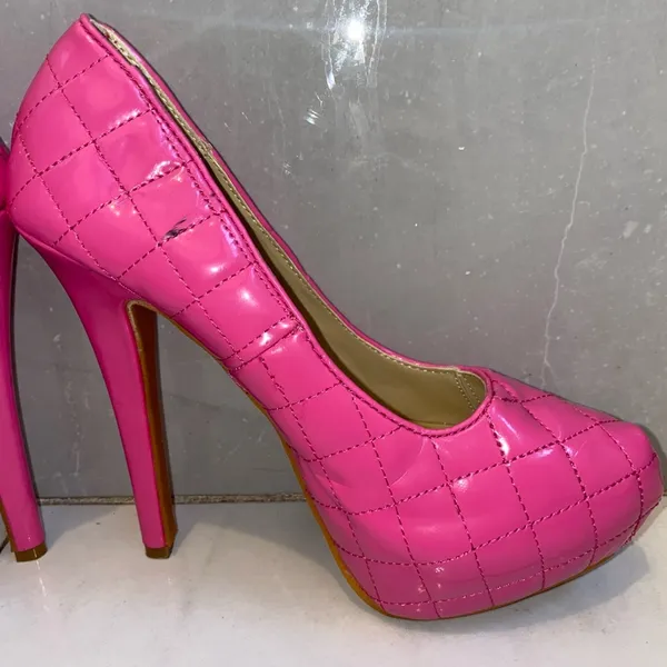 JustFab Pink Heels - Image 7
