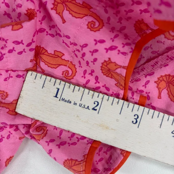 Roller Rabbit for Target Pink Seahorse Pajama Shorts Scalloped Hem Womens Medium - Image 5