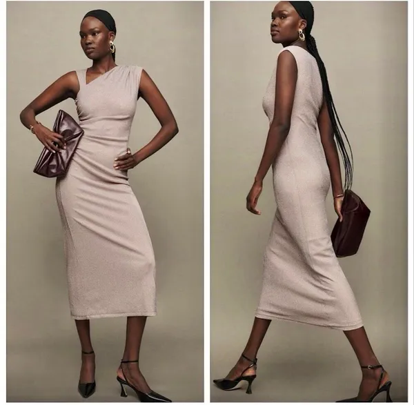 New Reformation Amiah Knit Dress Size M - Image 2