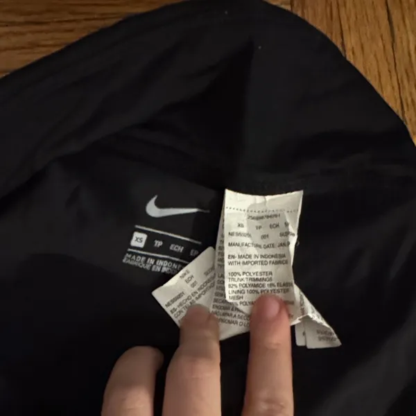 Nike Black Mini Tennis Skirt - Image 5