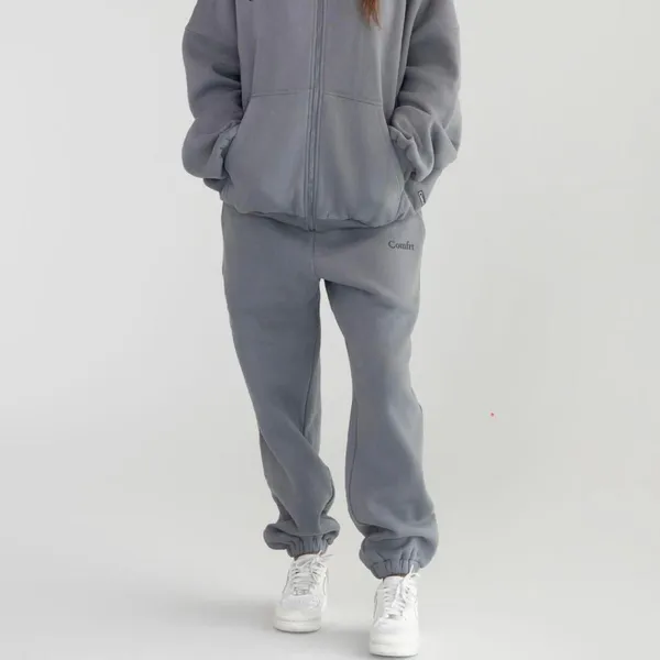 NWT COMFRT WOLF GREY Sweatpants Size L oversized Gray Size L - Image 2