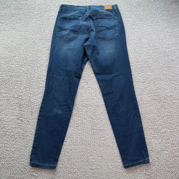 Aeropostale AERO High Rise Skinny Jeans Womens 10 Blue Stretch Denim Slim Fit - Image 2
