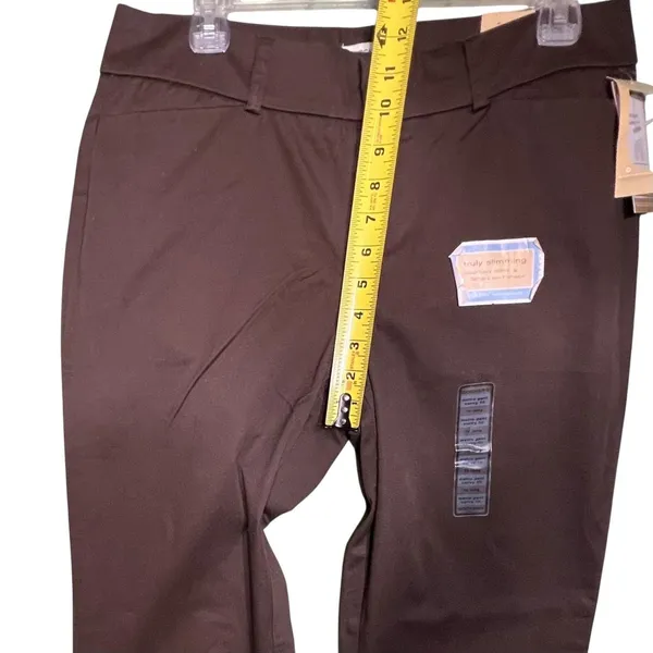 Dockers Pants Womens 10 Long Mid Rise Curvy Truly Slimming Straight Leg New - Image 10
