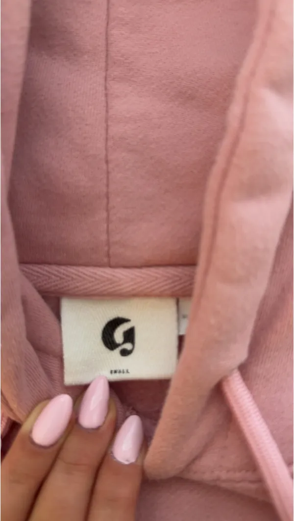 Pink glossier hoodie - Image 2