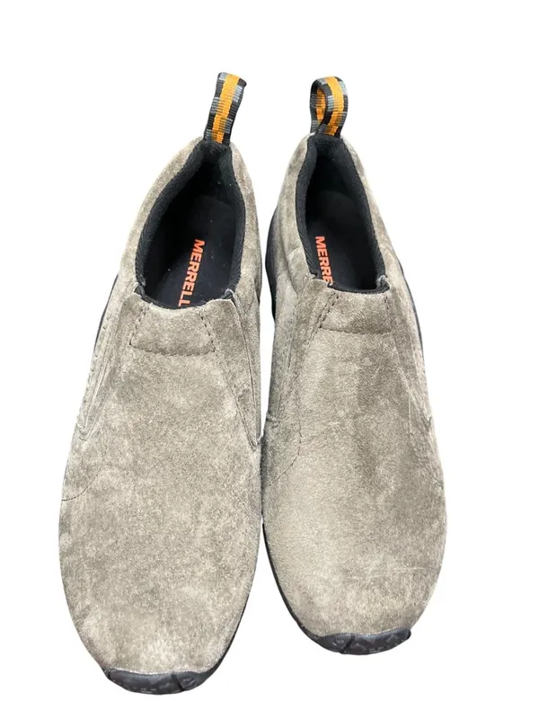 Merrell Duel Density wms gray black leather suede moc shoes sz 10 SKU 10-707 - Image 12