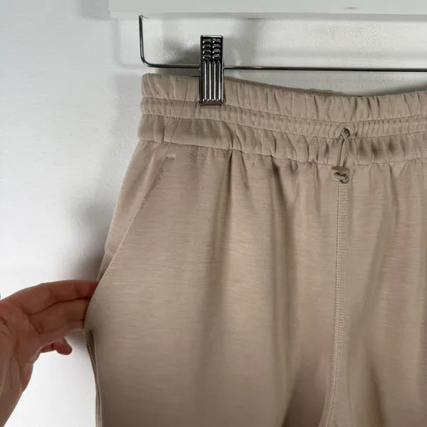 Lululemon Softstreme High Rise Relaxed Straight Leg Pant Beige Tan READ Womens 4 - Image 10