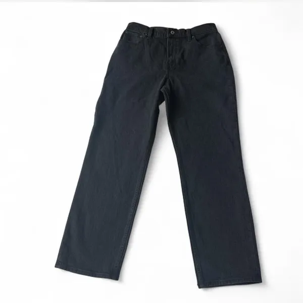 90s Straight Ultra High Rise Denim Jeans from Abercrombie & Fitch. - Image 4