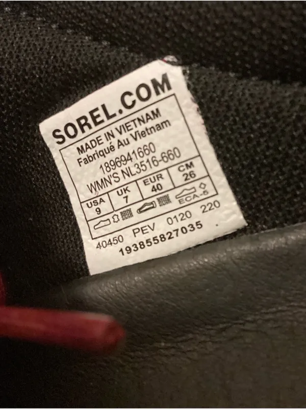 Sorel Kinetic Lite Lace Sneakers size 9 - Image 9