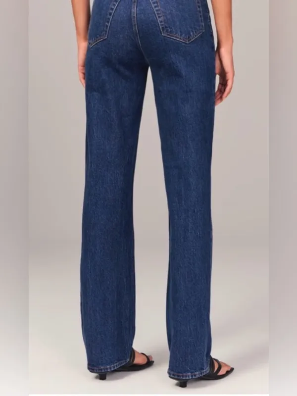 Abercrombie Curve Love Short Ultra High Rise 90s slim straight size 24 - Image 2