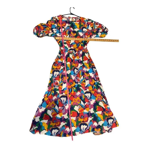 Flying Tomato Colorful Cut Out Midi Dress, Large‎ - Image 10