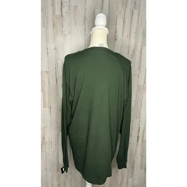 NWT Captivating Michigan State Spartans Women's‎ XL Green Long Sleeve T-Shirt - Image 4