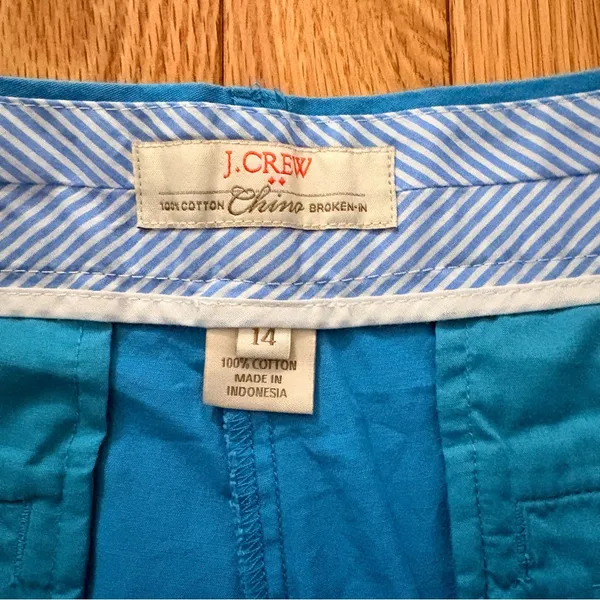 J. Crew Vibrant Blue Women's Bermudas - Image 4