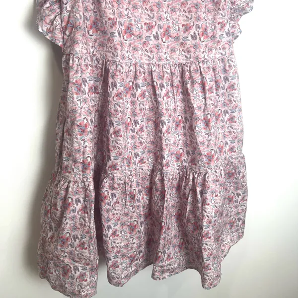 English Factory Floral Pink Ruffle Dress - Image 4
