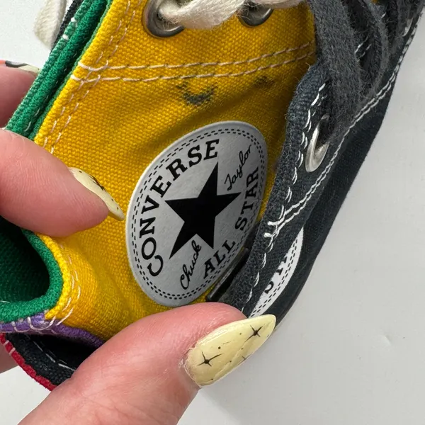 Converse Double Upper Chuck Taylor All Star Primary Colors W 7/M 5 Classic Indie - Image 10