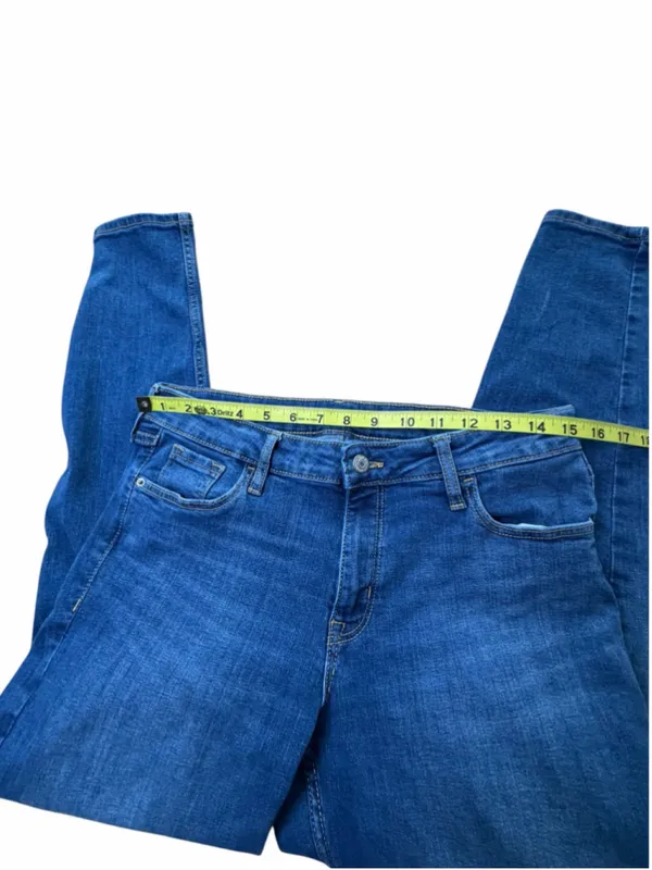Women's Old Navy Rockstar Skinny Jeans Size 10 Blue - Image 6