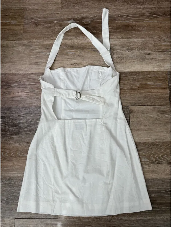 White Mini Peppermayo Dress - Image 2