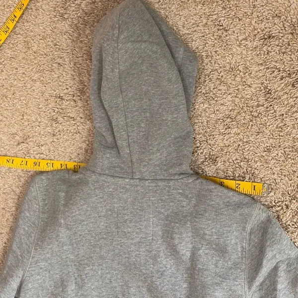 Aeropostale Women’s Grey Hoodie Sweatshirt - Image 8