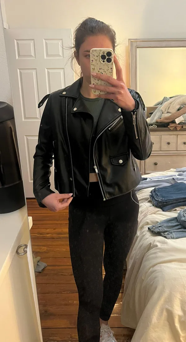 Nine West Leather Jacket - Image 4