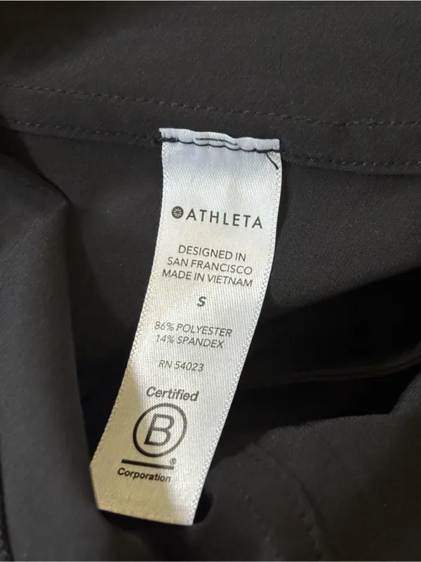 Athleta Marlow Romper in BLACK - Image 6