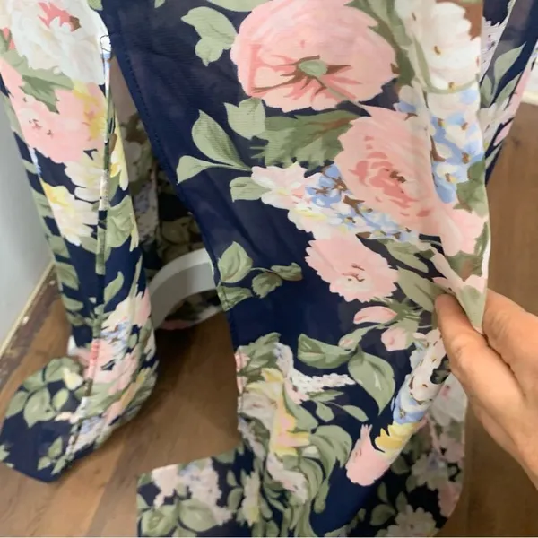 Show me Your mumu hacienda multi way maxi‎ bridesmaids dress party blossom small - Image 9